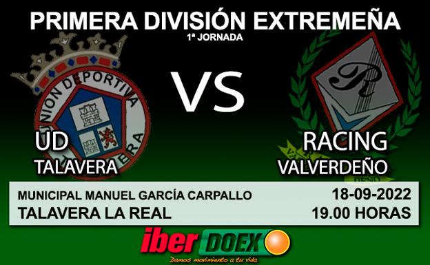 Un Talavera – Racing Valverdeño para comenzar la liga