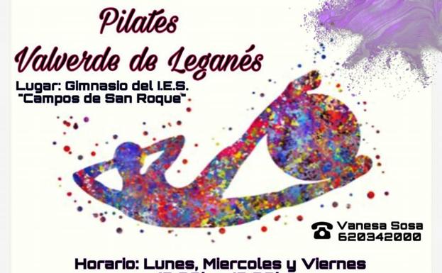 Las clases de pilates de Vanesa Sosa son los lunes, miércoles y viernes