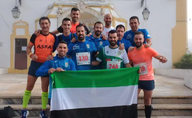 Varios valverdeños vuelven a completar la Media Maratón Elvas - Badajoz
