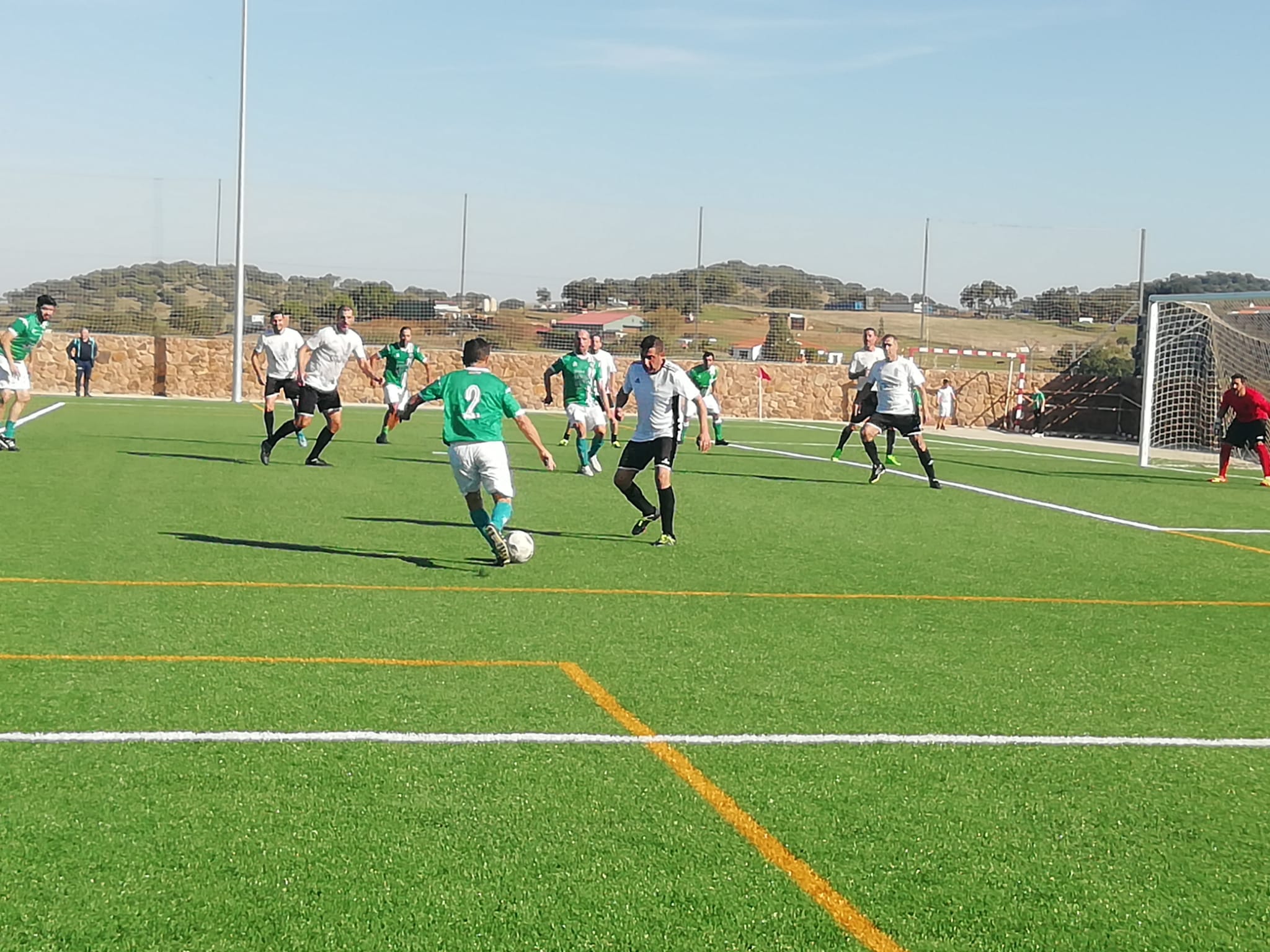 Los Veteranos empatan sin goles contra la Sanvicenteña