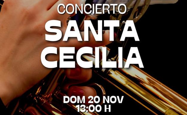 A las 13.00 horas, concierto de Santa Cecilia en la Casa de la Cultura