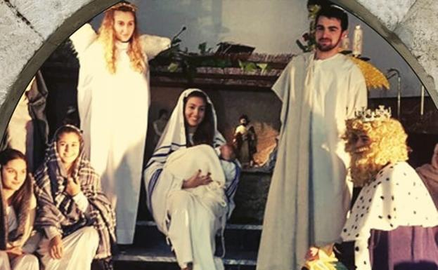 A las 13.00 horas se celebra la primera edición del Belén Viviente