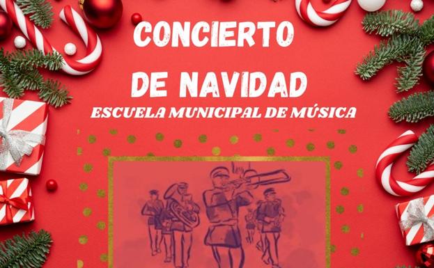 A las 19.00 horas es el concierto de Navidad de la Escuela Municipal de Música