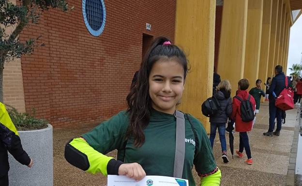 La alevín Sofía Moreno Argüelles participa en el II Trofeo Iberitos en Don Benito