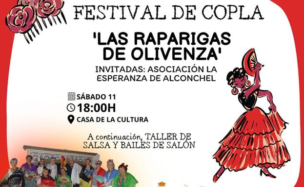 Esta tarde 'Las Raparigas de Olivenza' actúan en la Casa de la Cultura