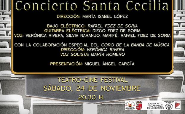 La Banda Municipal de Música ofrecerá esta noche su tradicional Concierto de Santa Cecilia