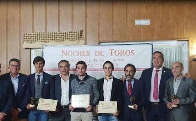 Premiado el alumno de la Escuela Taurina de Badajoz Carlos Domínguez