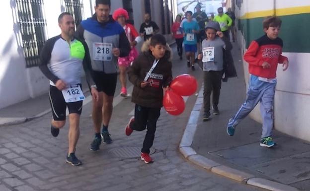 El frío, protagonista de la San Silvestre de Villafranca 2018