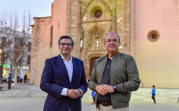 Monago destaca el compañerismo y la experiencia de Manuel Piñero para ser alcalde de Villafranca