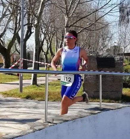 Importante incorporación de la atleta Mª Remedios Mendoza a la sección de triatlon