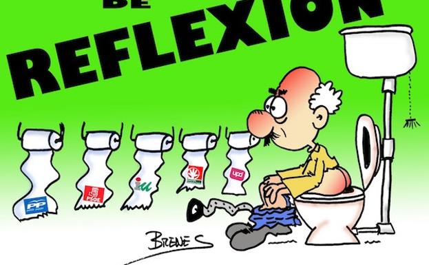 La jornada de reflexión transcurre con entera normalidad en Villafranca