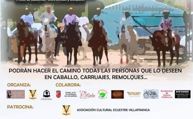 Este domingo se desarrollará el II «Camino a Caballo» organizado por la Asociación Cultural Ecuestre, la Asociación de Caballistas y la Hermandad de San Isidro