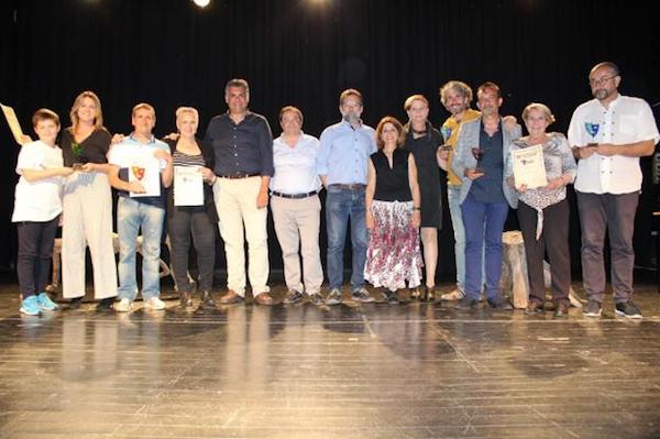 El actor villafranqués Francisco Blanco, premiado por la obra «Están locos estos romanos»