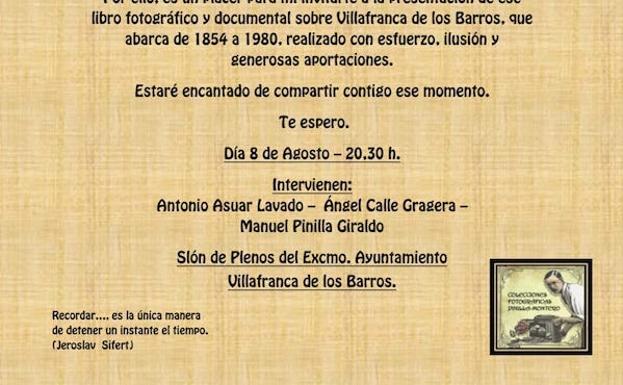 Hoy se presenta en el salón de plenos un libro fotográfico y documental sobre la ciudad