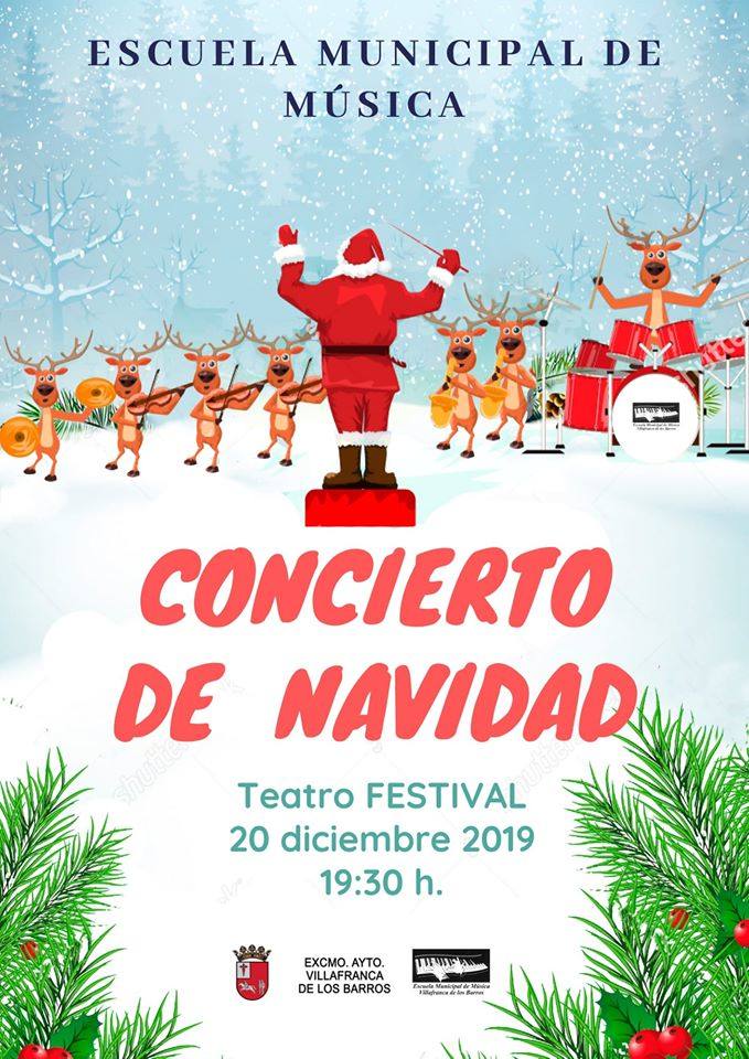 Mañana llega a Villafranca los sonidos de la Navidad a través de la Escuela de Música