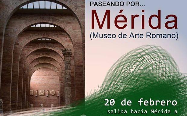 La concejalía de Mayores propone visitar el Museo Romano de Mérida en su nueva edición de «Paseando por…»