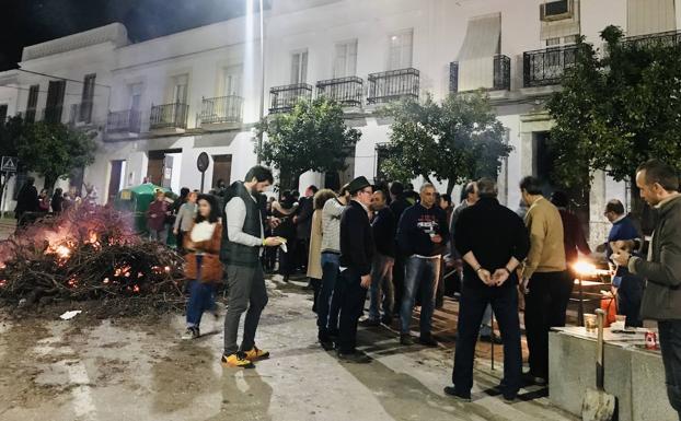 Cerca de 80 hogueras purificaron ayer Villafranca