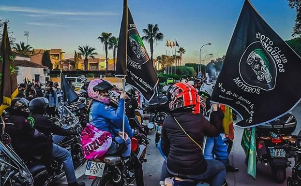El MC Domingueros Moteros expande Villafranca y sus eventos moteros en Rota