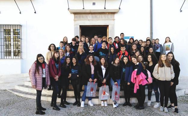 Cerca de 60 alumnos y profesores de cuatro países participaron en Erasmus , del colegio Nuestra Señora del Carmen