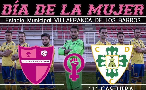 La SP Villafranca celebrará el Día Internacional de la Mujer el domingo ante el Castuera