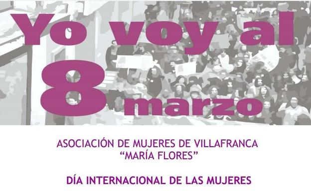Cacerolada y lectura de manifiesto, actividades de la asociación de Mujeres «María Flores» en el Día de la Mujer