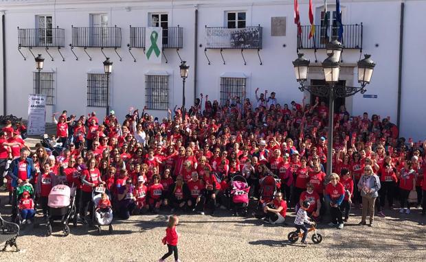 Gran marea roja a favor de la igualdad