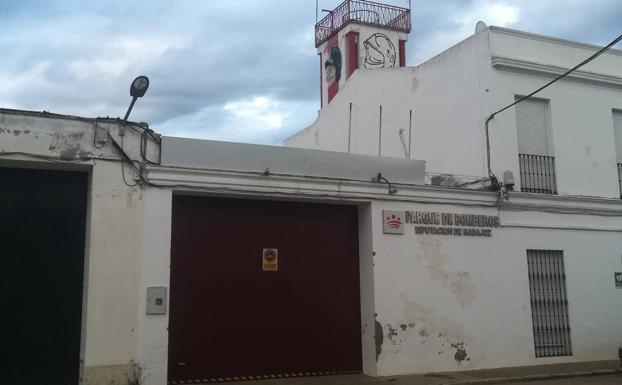 El parque de bomberos cierra temporalmente sus instalaciones