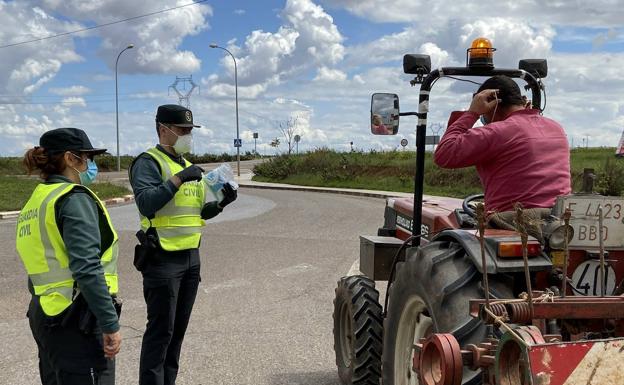 Las mascarillas del Gobierno llegan a Villafranca