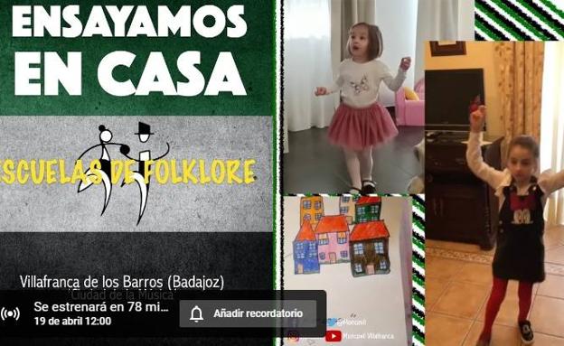 Moncovil ensaya desde YouTube, en casa y para toda la población