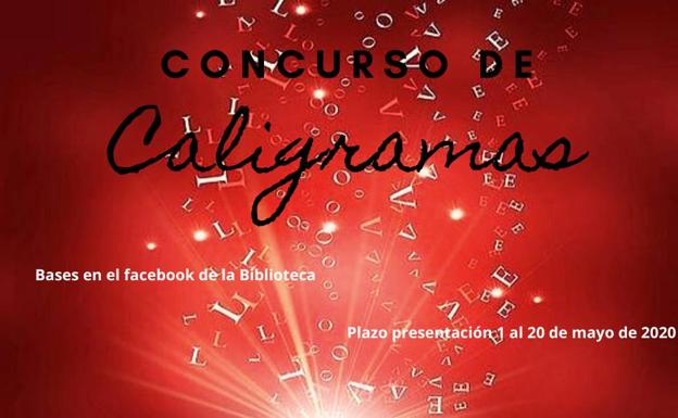 La Biblioteca propone un concurso de caligrama para todos los públicos