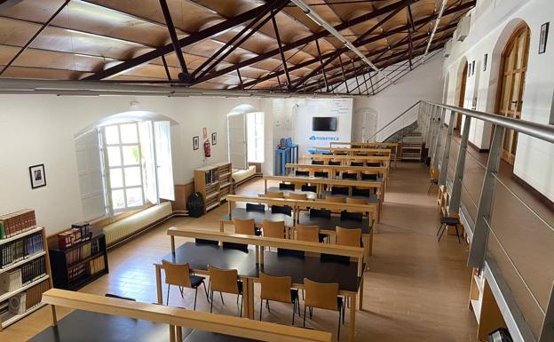 La biblioteca municipal acogerá un máximo de 17 personas a partir del lunes