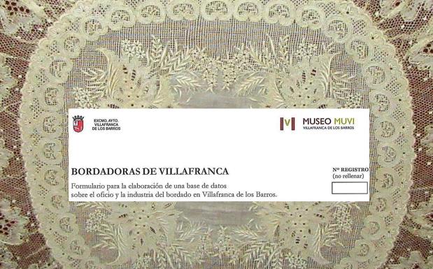 El MUVI recogerá testimonios orales de las bordadoras villafranquesas para mantener vivo el legado de este arte