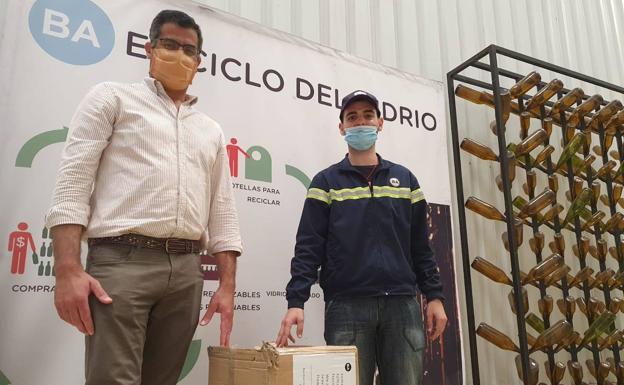 La empresa Ba Vidrio dona 800 mascarillas al Ayuntamiento