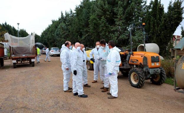 Los agricultores cesan temporalmente en la desinfección de las calles