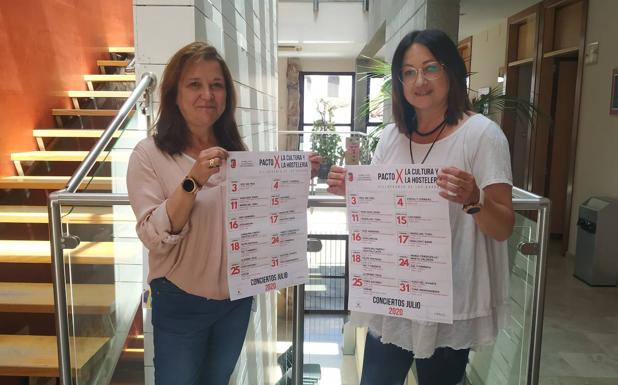Una veintena de conciertos en el mes de julio para dinamizar la cultura, los bares y restaurantes de Villafranca