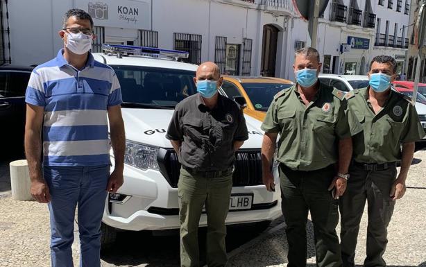 Nuevo vehículo para la guardería rural de Villafranca