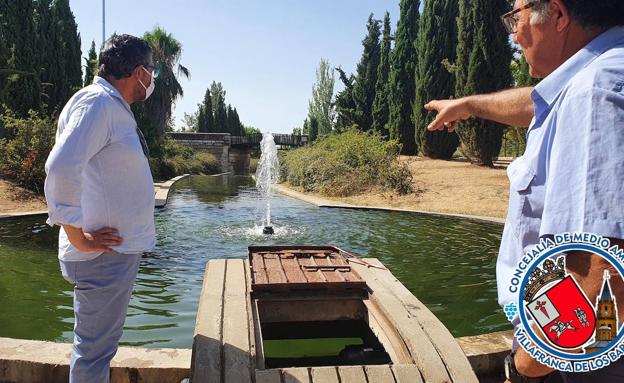 La nueva tubería del Parque Público ahorrará más de medio millón de litros de agua potable