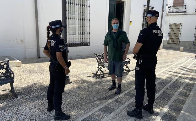 La Policía Local de Villafranca sanciona a 34 personas por no ponerse la mascarilla