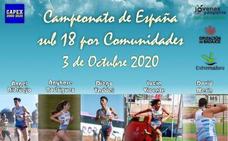 Cinco atletas sub18 del CAPEX con la selección extremeña en Pamplona