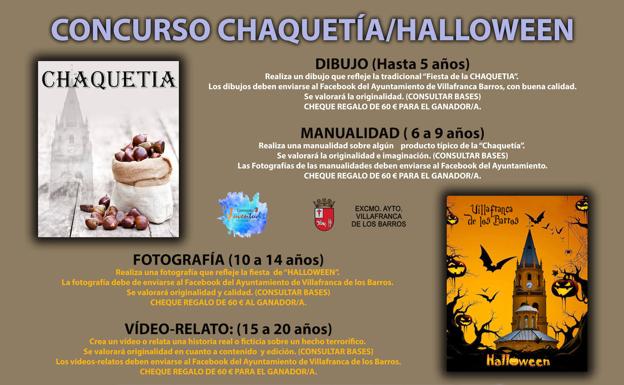 Juventud propone cuatro concursos artísticos destinados a pequeños y jóvenes para festejar Halloween