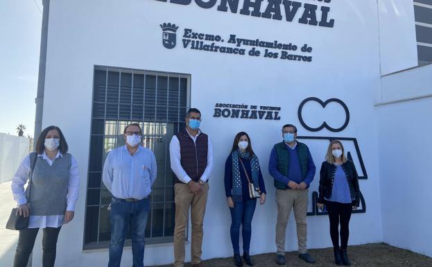La nueva sede de la asociación de vecinos Bonhaval ha supuesto una inversión de 130.000 euros