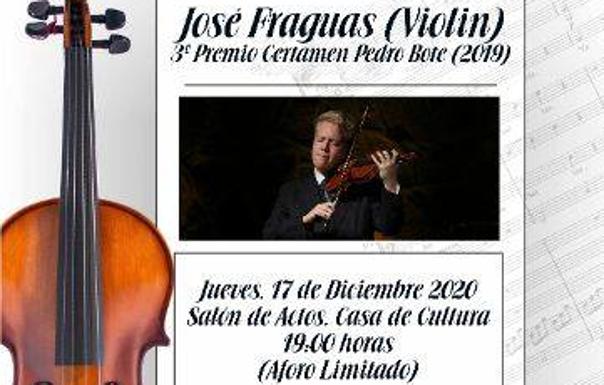 Concierto de violín y chelo a cargo de José Fraguas y Juan Fraguas