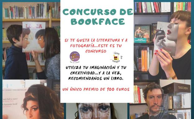 La biblioteca convoca un concurso de 'bookface' dirigido a toda la población