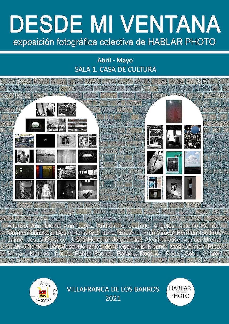 «DESDE MI VENTANA», exposición en la Sala 1 de la Casa de la Cultura de Villafranca