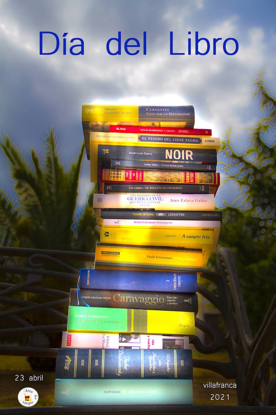 Programación del Área de Cultura por el Día Internacional del Libro