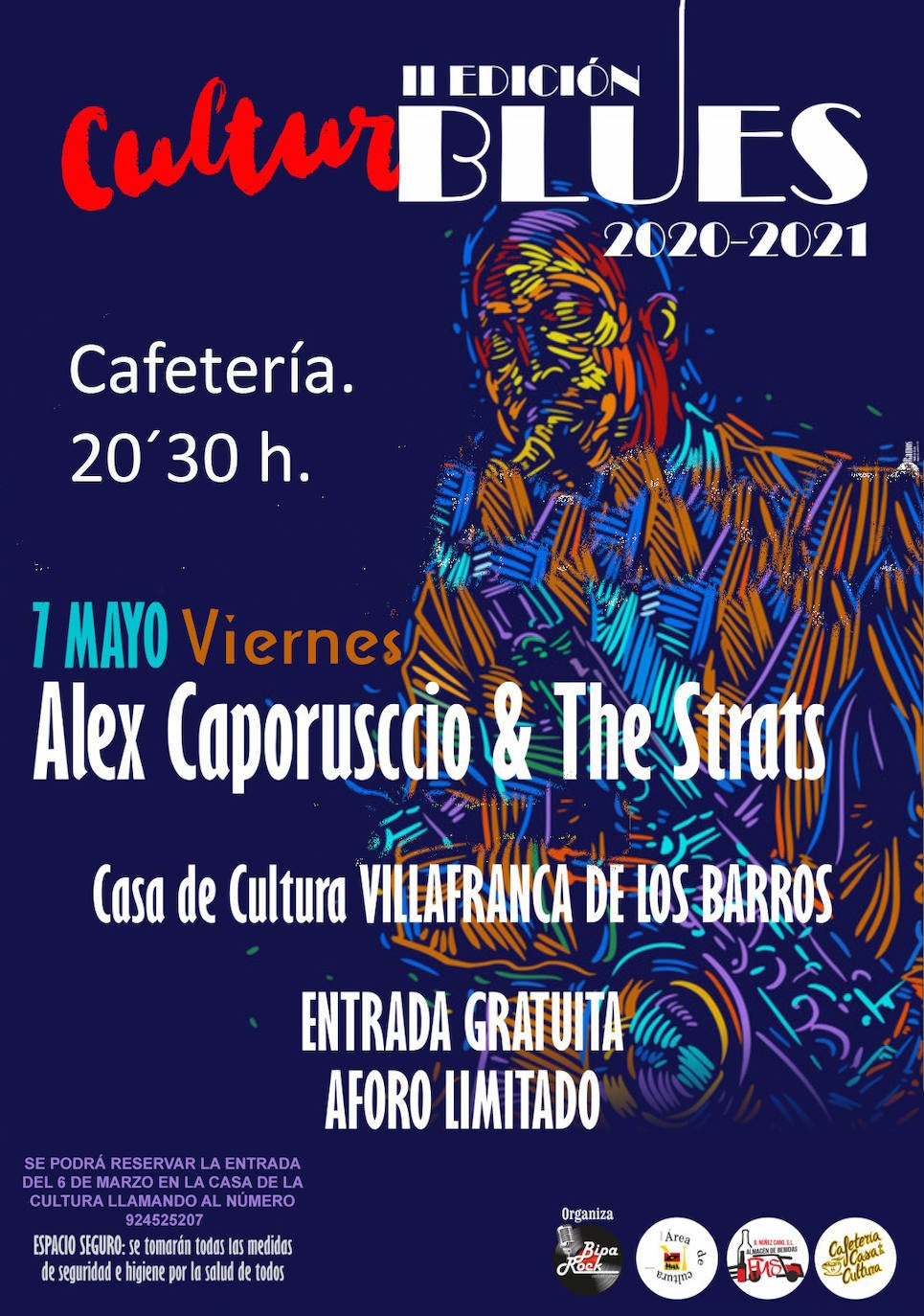 Vuelve Culturblues a la Cafetería de la Casa de la Cultura