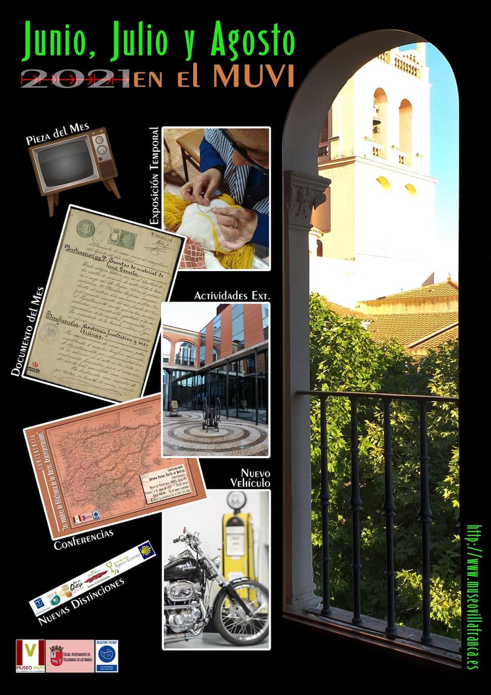 Diferentes actividades en el MVSEO Histórico-Etnográfico y del Vehículo de Villafranca