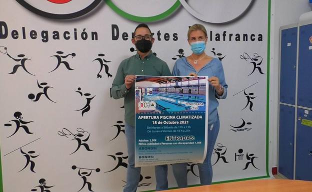 Este lunes, 18 de octubre, abrirá la piscina climatizada