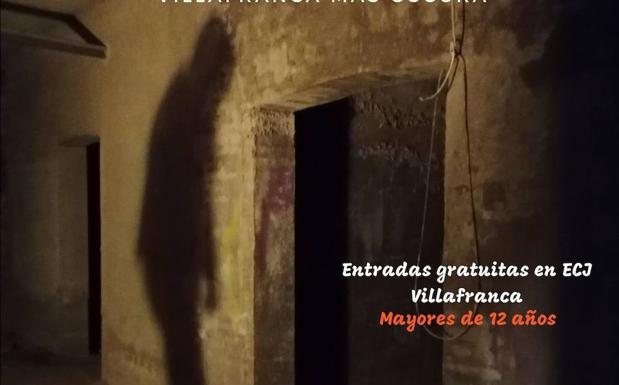 El ECJ propone para el 29 de octubre una ruta guiada de Terror por Villafranca para mayores de 12 años