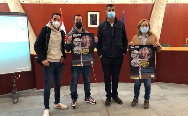 Plena inclusión Extremadura presenta al Ayuntamiento de Villafranca su videoclip «Mundo compartido»